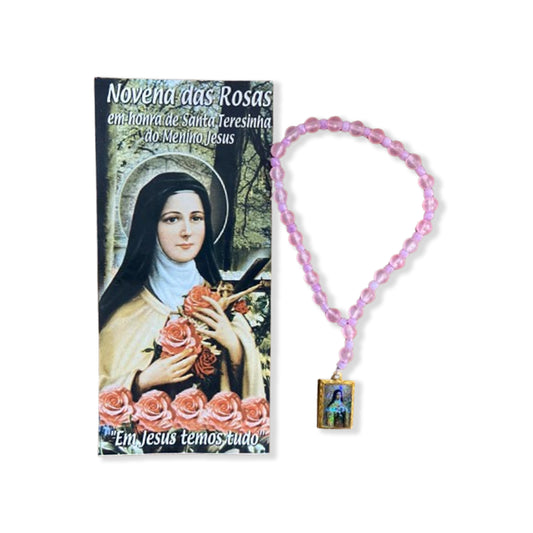 NOVENA DAS ROSAS DE SANTA TERESINHA MOD3 6MM (1 UNIDADE)