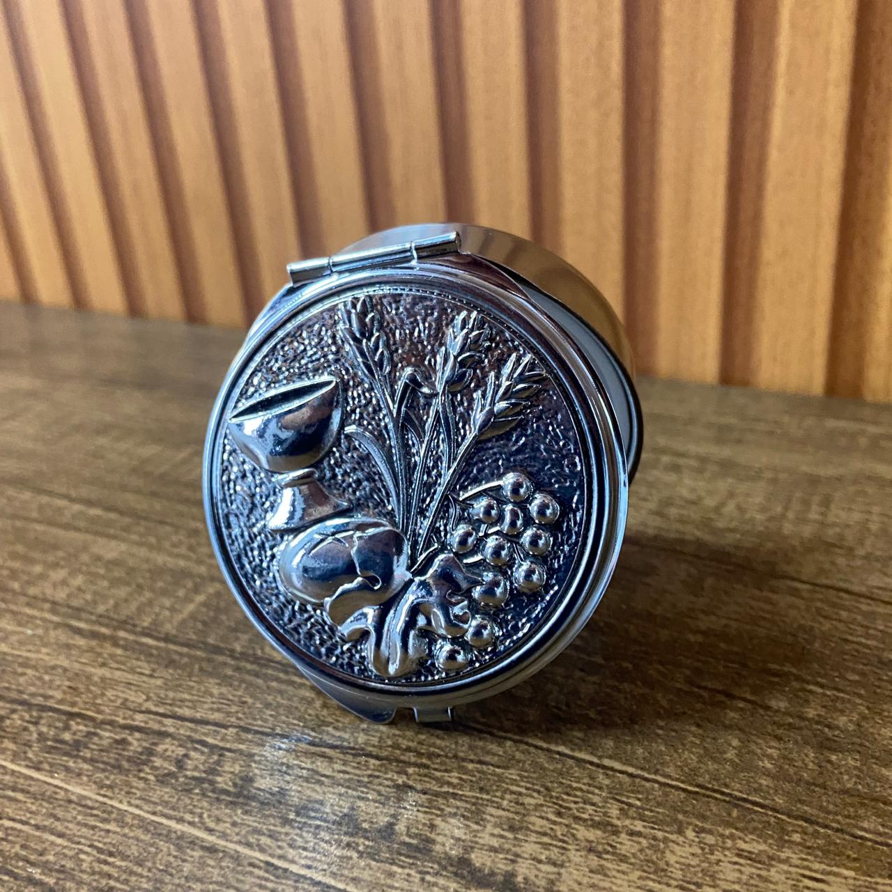 TECA PRATEADA EUCARISTIA MOD3 (1 UNIDADE)