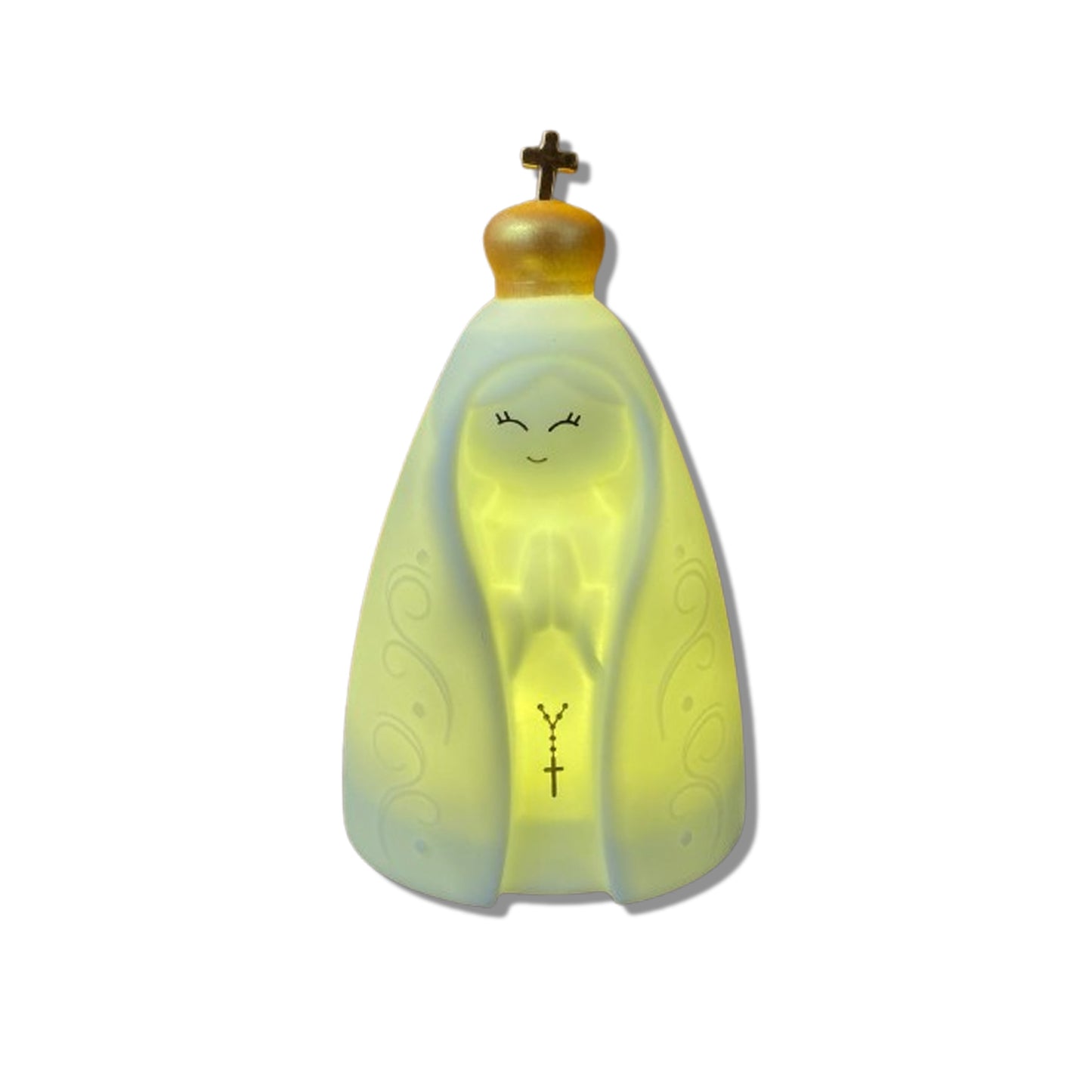 LUMINÁRIA LED NOSSA SENHORA APARECIDA 15CM (1 UNIDADE)