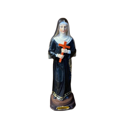 IMAGEM DE RESINA IMPORTADA SANTA RITA 29CM (1 UNIDADE)
