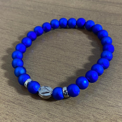 PULSEIRA AZUL NOSSA SENHORA APARECIDA (6 UNIDADES)