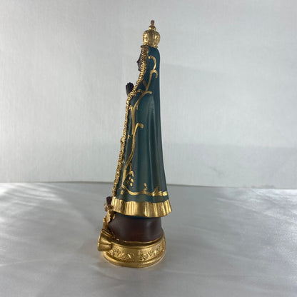 IMAGEM DE RESINA IMPORTADA NOSSA SENHORA APARECIDA 16CM (1 UNIDADE)