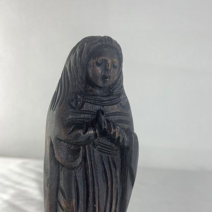 RÉPLICA DE MADEIRA NOSSA SENHORA APARECIDA 12CM (1 UNIDADE)