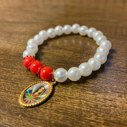 PULSEIRA PÉROLA IMACULADO CORAÇÃO DE MARIA (01 UNIDADE)