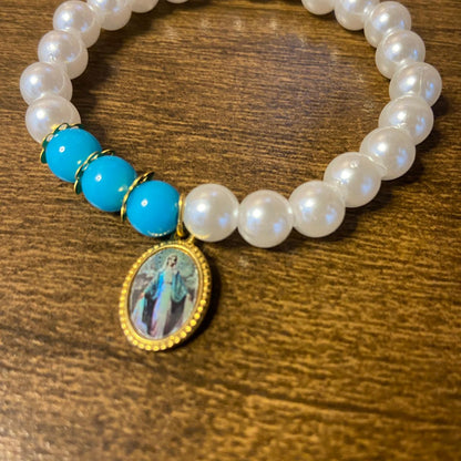 PULSEIRA PÉROLA NOSSA SENHORA DAS GRAÇAS  (01 UNIDADE)