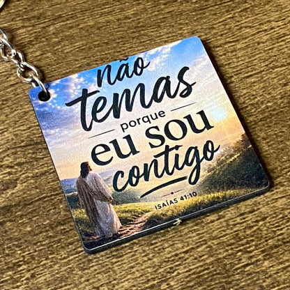 CHAVEIRO DE MDF NÃO TEMAS PORQUE... (1 UNIDADE)
