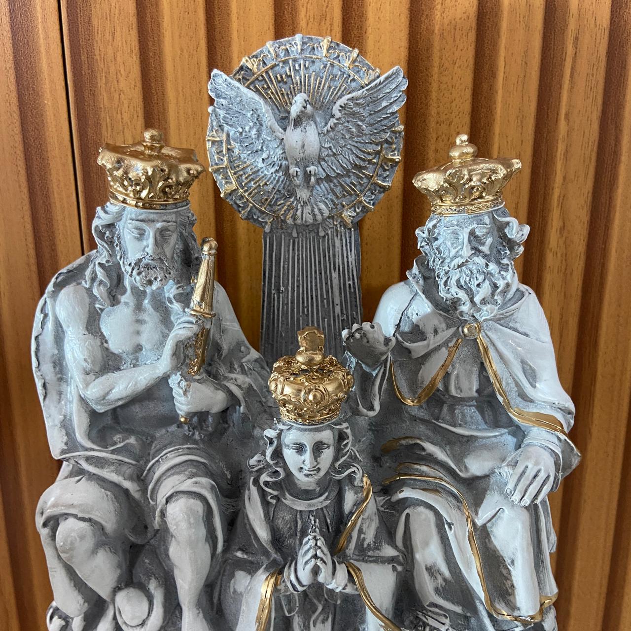 IMAGEM DE RESINA NACIONAL DIVINO PAI ETERNO 27CM (1 UNIDADE)