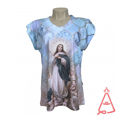 CAMISETA RELIGIOSA IMACULADA CONCEIÇÃO TAMANHO:GG (1 UNIDADE)