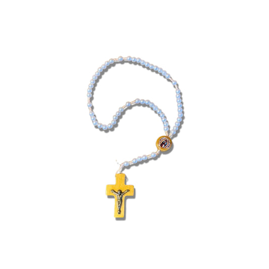 TERÇO PÉROLA MIRIM NOSSA SENHORA DE GUADALUPE 06MM (12 UNIDADES)