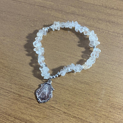 PULSEIRA CRISTAL NOSSA SENHORA APARECIDA  ( 1 UNIDADE)