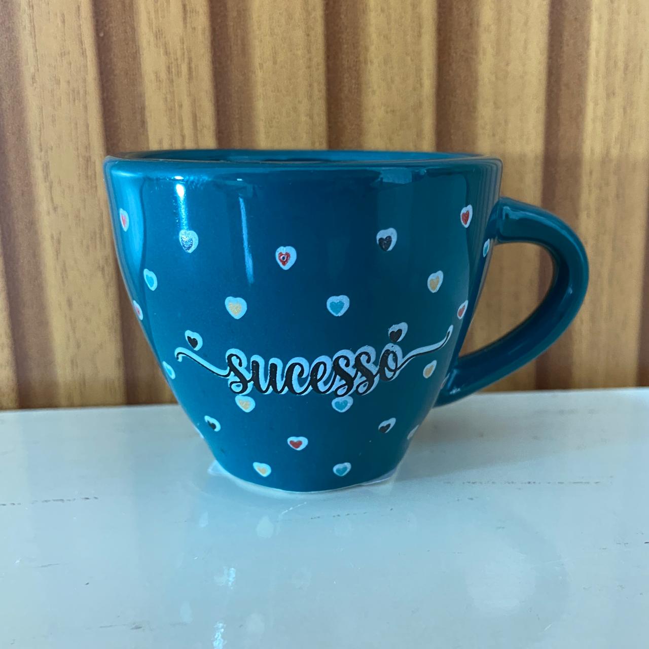 XÍCARA COQUINHO VERDE MOD2 SUCESSO (1 UNIDADE)