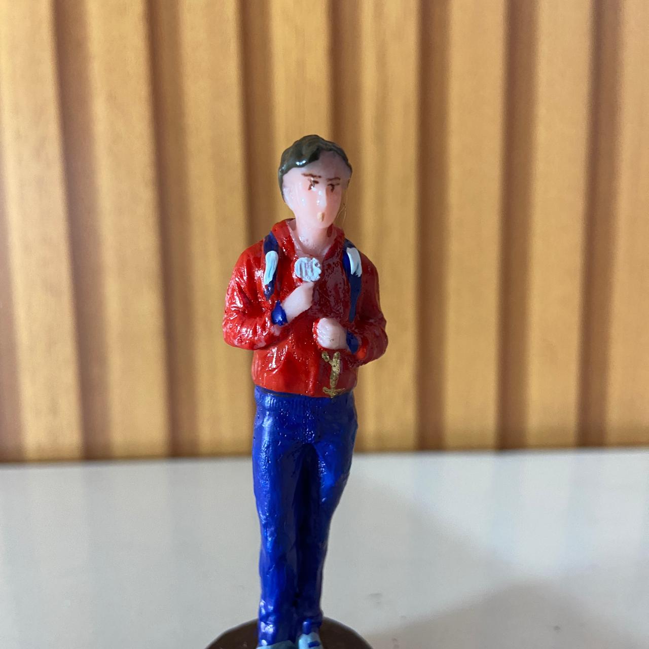 IMAGEM DE RESINA NACIONAL CARLO ACUTIS 07CM (6 UNIDADES)