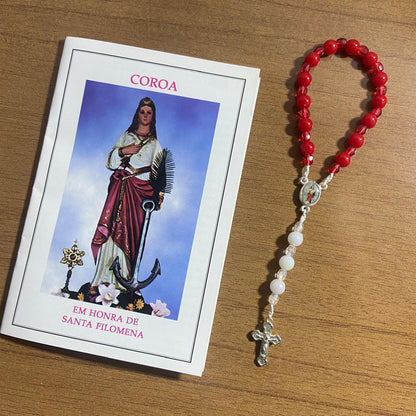 COROA DE SANTA FILOMENA 6MM (1 UNIDADE)