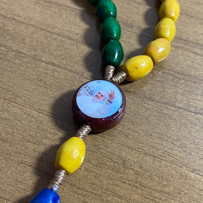 TERÇO DE MADEIRA JUBILEU DA ESPERANÇA 2025 08MM (3 UNIDADES)