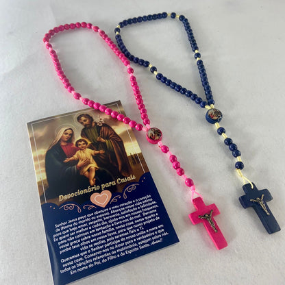 TERÇO DE MADEIRA DO CASAL 6MM (3 UNIDADES)