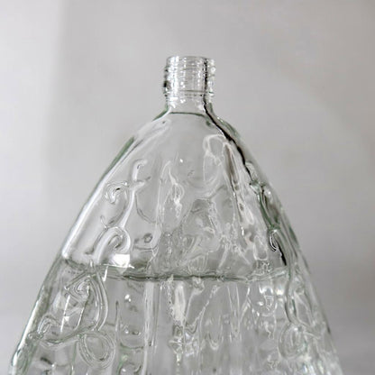 PORTA AGUA BENTA DE VIDRO NOSSA SENHORA APARECIDA CORPO 80ML (1 UNIDADE)