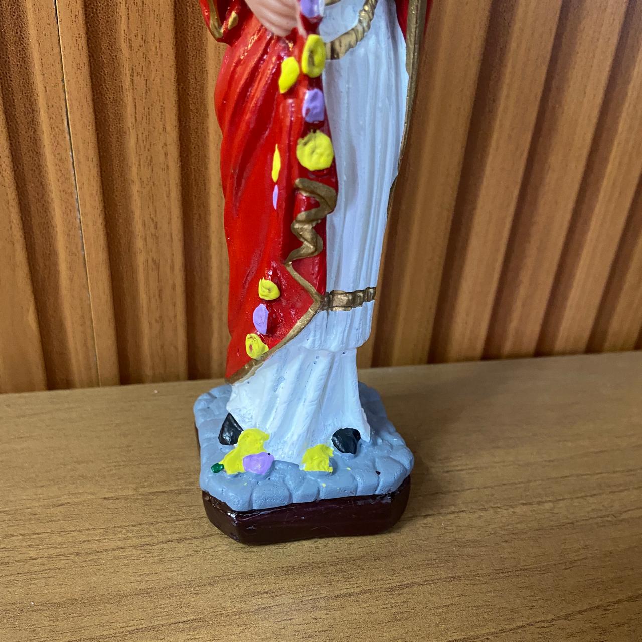 IMAGEM DE RESINA NACIONAL SANTA ISABEL 20CM (1 UNIDADE)