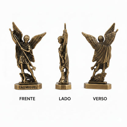 IMAGEM PARA CARRO OURO VELHO SÃO MIGUEL ARCANJO 7,5CM (6 UNIDADES)