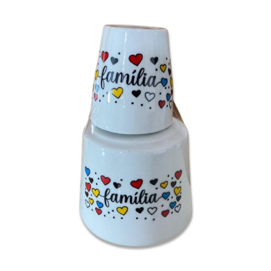 MORINGA DE PORCELANA FAMÍLIA 650ML (1 UNIDADE)