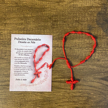 PULSEIRA DECENÁRIO VERMELHA  (01 UNIDADES)