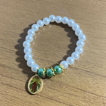 PULSEIRA PÉROLA SÃO JUDAS TADEU  (01 UNIDADE)