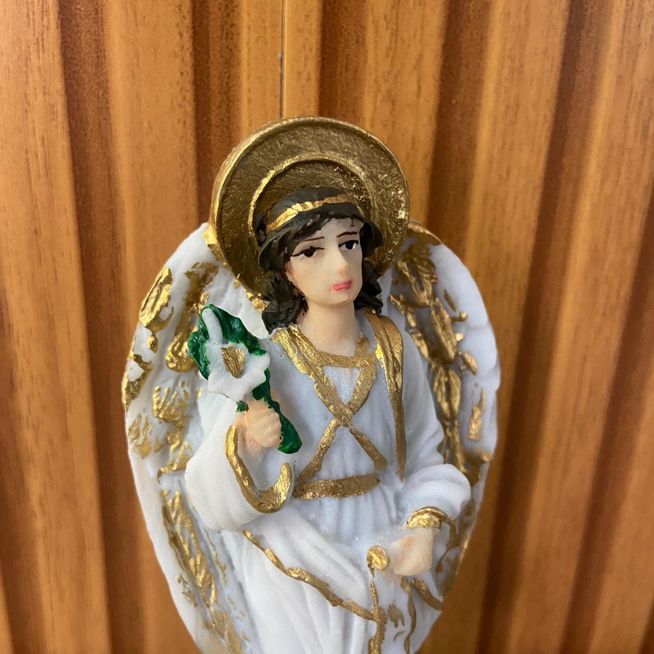 IMAGEM DE RESINA NACIONAL SÃO GABRIEL ARCANJO 14CM (1 UNIDADE)