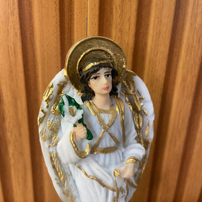 IMAGEM DE RESINA NACIONAL SÃO GABRIEL ARCANJO 14CM (1 UNIDADE)