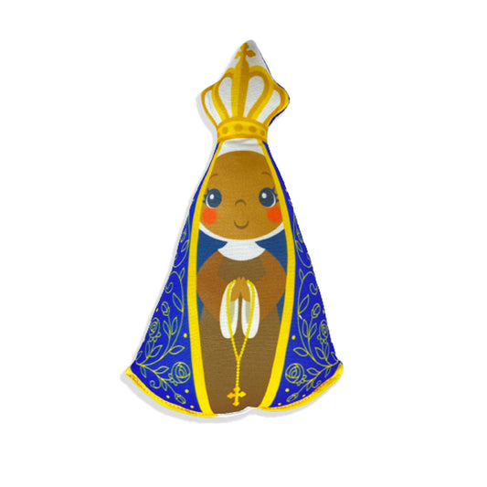 ALMOFADA PEQUENA NOSSA SENHORA APARECIDA (1 UNIDADE)