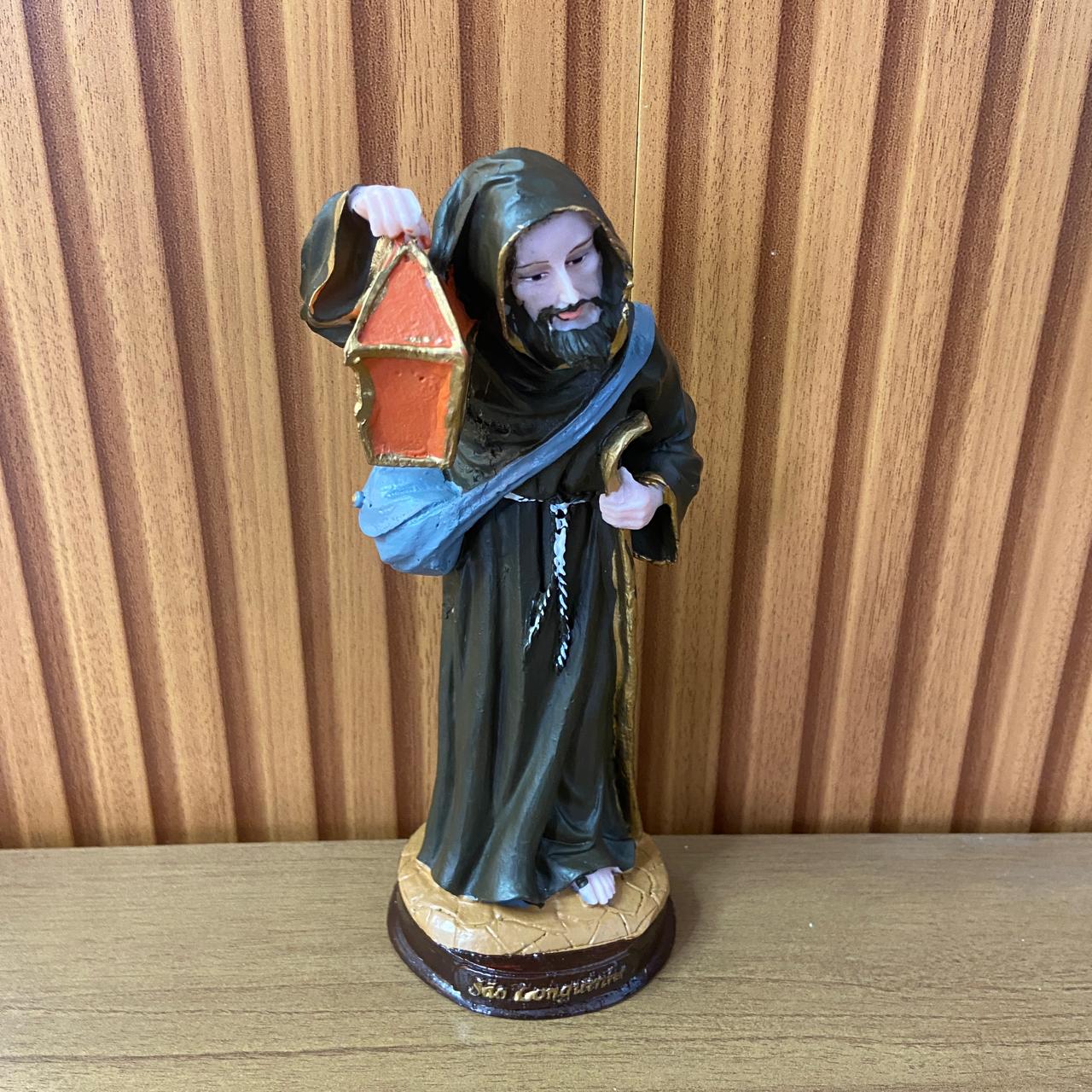 IMAGEM DE RESINA NACIONAL SÃO LONGUINHO 20CM (1 UNIDADE)