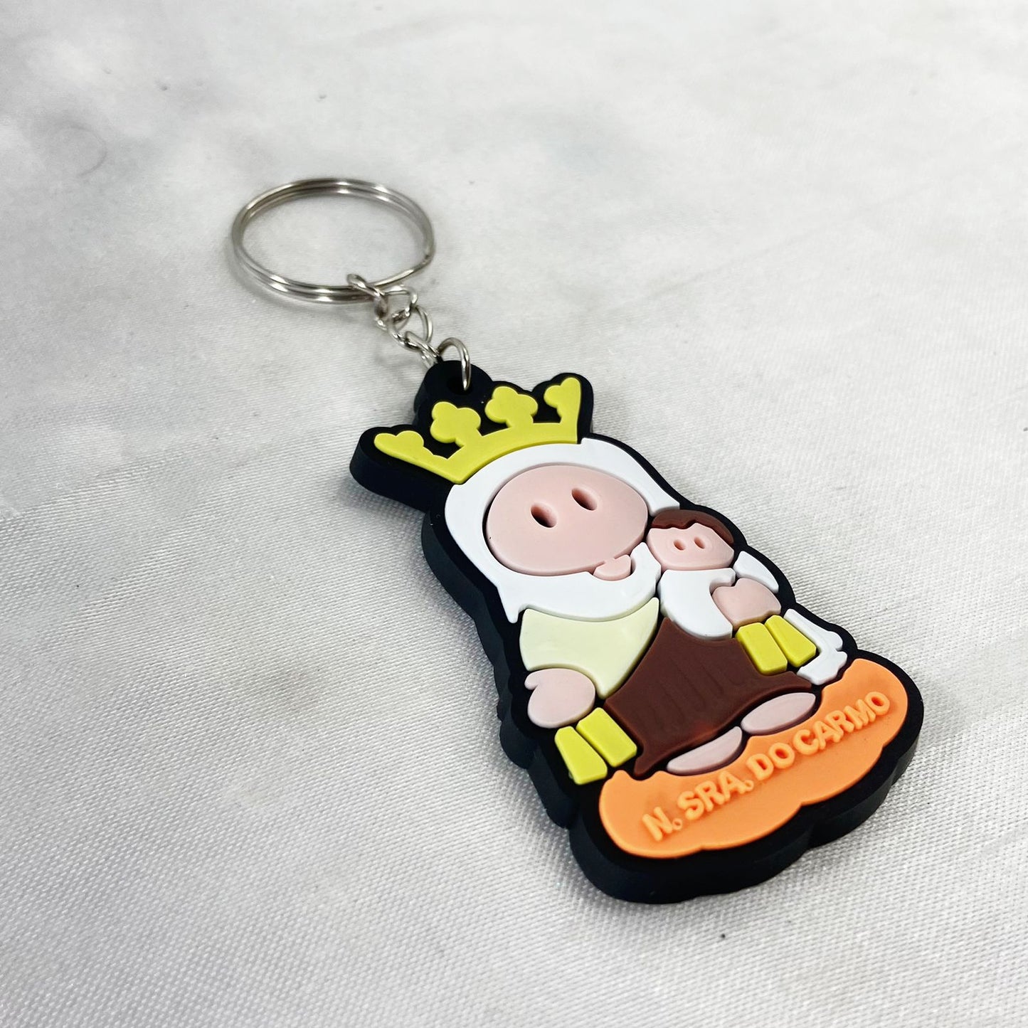 CHAVEIRO EMBORRACHADO NOSSA SENHORA DO CARMO (12 UNIDADES)