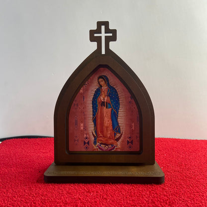 CAPELA MDF NOSSA SENHORA DE GUADALUPE 19CM (1 UNIDADE)