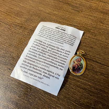 MEDALHA ALUMINIO SÃO JOSÉ (36 UNIDADES)