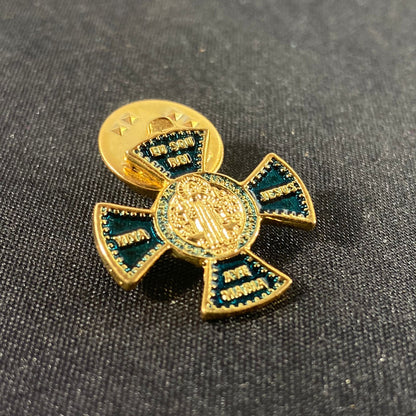 BOTOM DOURADO MEDALHA SÃO BENTO (5 UNIDADES)
