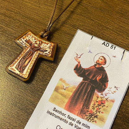 CORDÃO TAU RESINADO SÃO FRANCISCO REGULÁVEL  (6 UNIDADES)