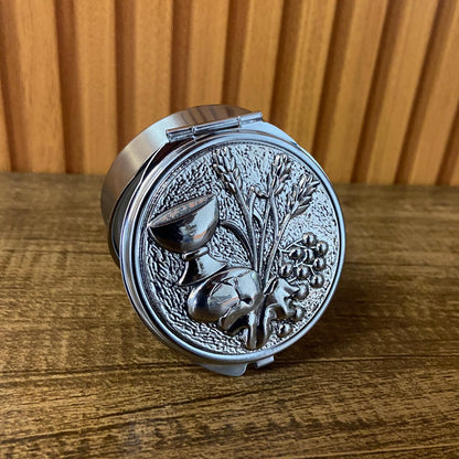 TECA PRATEADA EUCARISTIA MOD3 (1 UNIDADE)