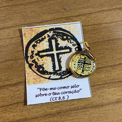 MEDALHA DUPLA FACE DUAS MEDALHAS (12 UNIDADES)