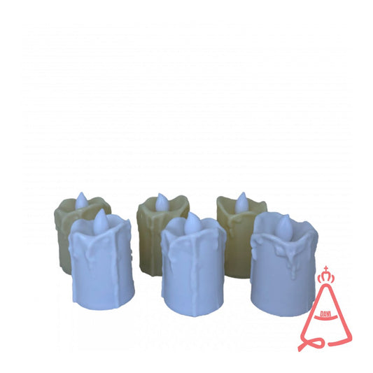 KIT VELA ELETRÔNICA COM 6 UNIDADES (1 UNIDADE)