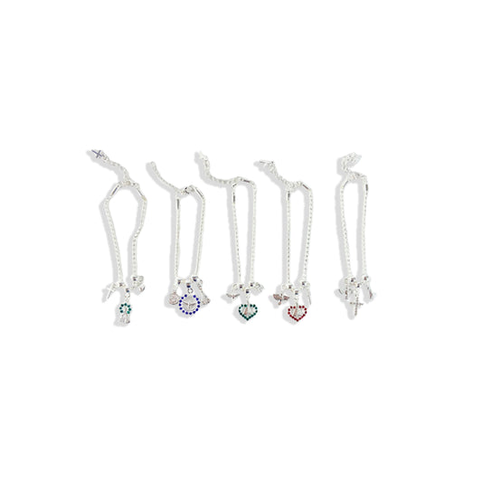 PULSEIRA NÍQUEL MODELOS SORTIDOS (6 UNIDADES)