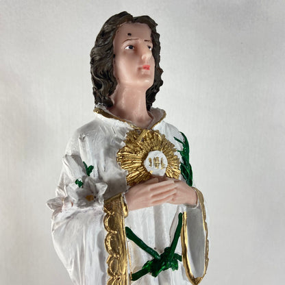 IMAGEM DE RESINA NACIONAL SÃO TARCÍSIO 30CM (1 UNIDADE)