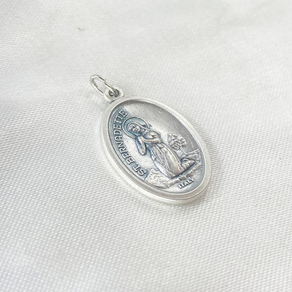 MEDALHA ITALIANA SANTA BERNADETTE (6 UNIDADES)