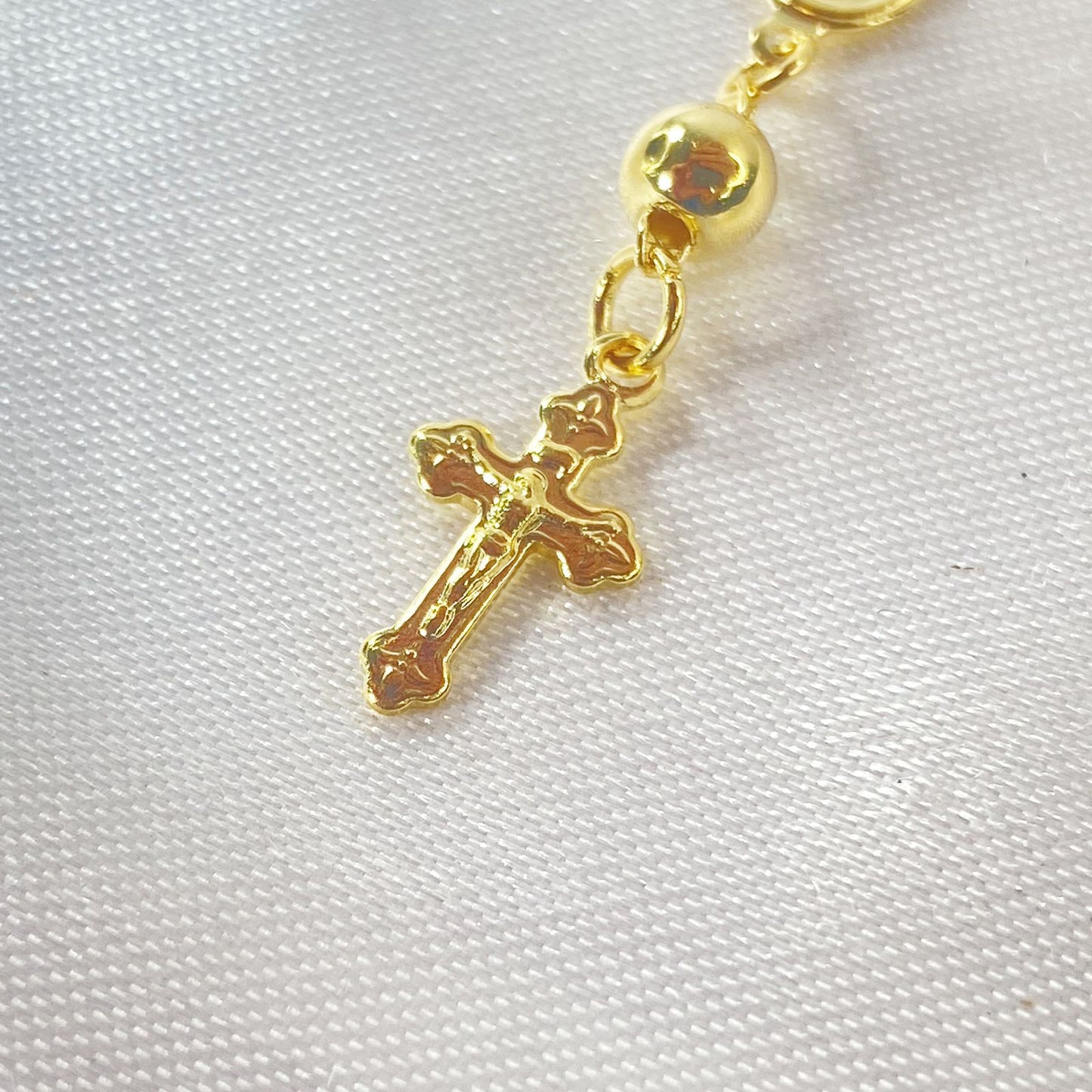 PULSEIRA DOURADA DEZENA NOSSA SENHORA APARECIDA (6 UNIDADES)