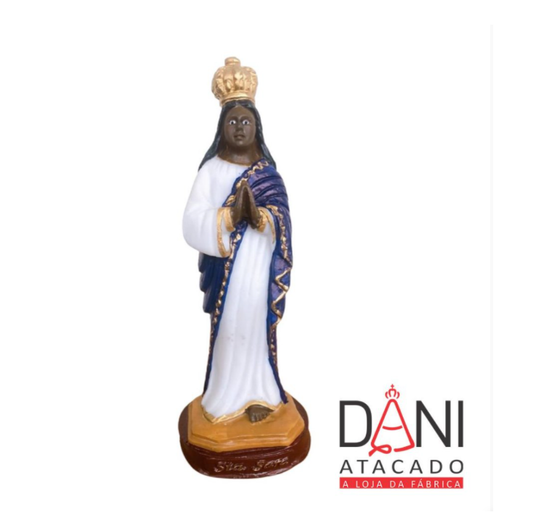 IMAGEM DE RESINA NACIONAL SANTA SARA 15CM (1 UNIDADE)