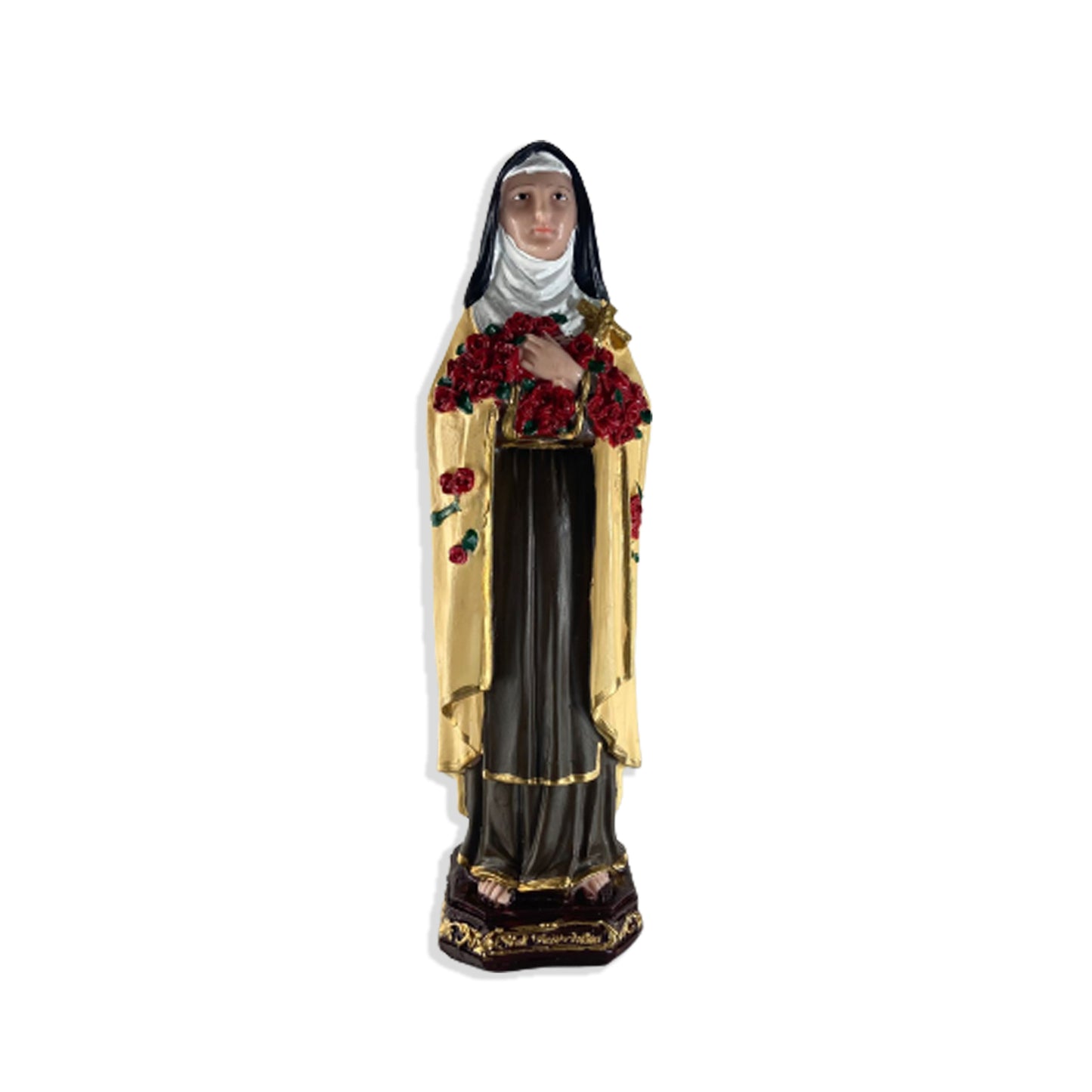 IMAGEM DE RESINA NACIONAL SANTA TERESINHA 32CM (1 UNIDADE)