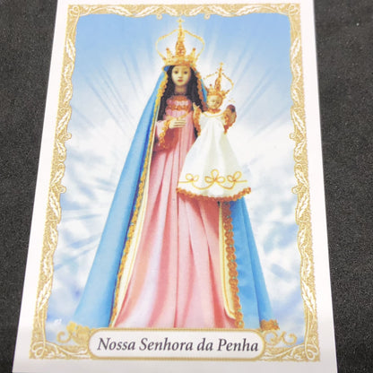 FOLHETO DE ORAÇÃO NOSSA SENHORA DA PENHA (300 UNIDADES)