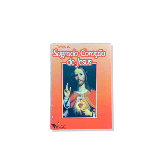 LIVRO NOVENA SAGRADO CORAÇÃO DE JESUS (3 UNIDADES)