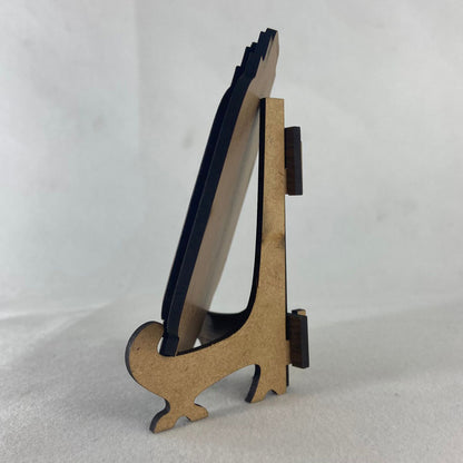 ENFEITE DE MESA MDF RESINADO SANTA TERESA D'AVILA (1 UNIDADE)