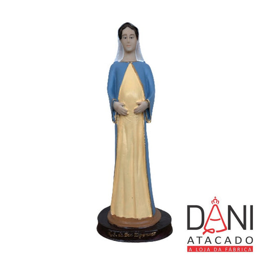 IMAGEM DE RESINA NACIONAL NOSSA SENHORA DA BOA ESPERANÇA 22CM (1 UNIDADE)
