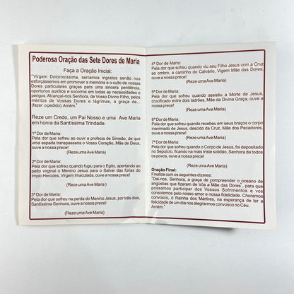 TERÇO SEMENTE CONTA DE LÁGRIMAS DE NOSSA SENHORA (1 UNIDADE)