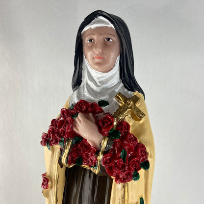 IMAGEM DE RESINA NACIONAL SANTA TERESINHA 32CM (1 UNIDADE)