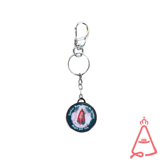 CHAVEIRO METAL DUPLA FACE BOM JESUS IGUAPE (6 UNIDADES)